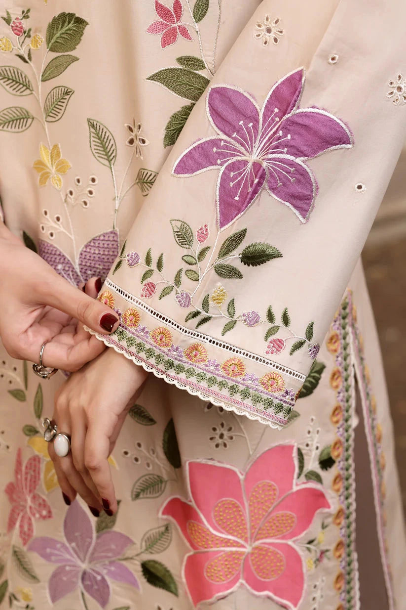 Aneelas - 3PC Luxury Lawn Embroidered Suit