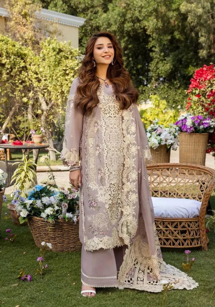 ELAF - 3PC Lawn Embroidered Suit