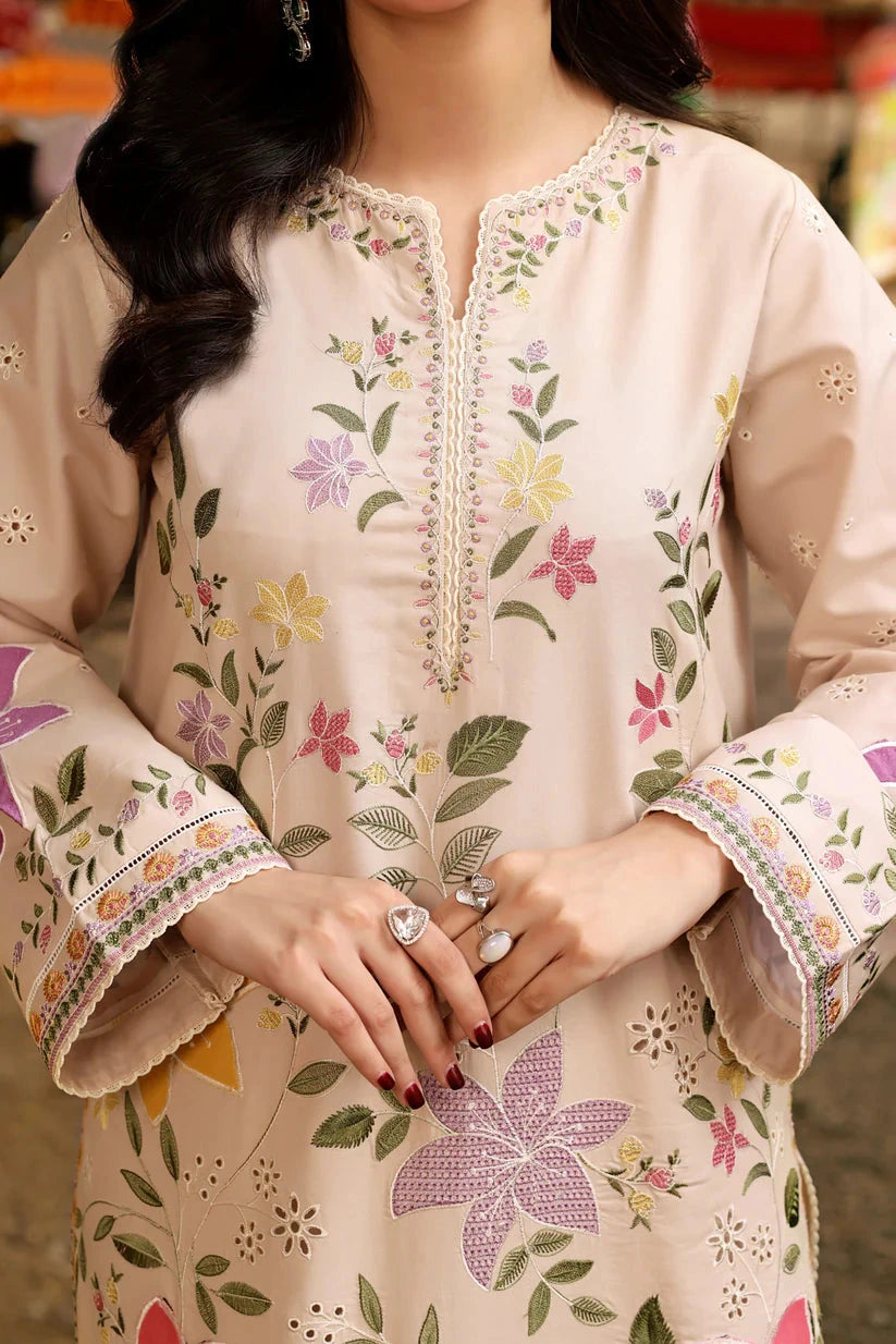 Aneelas - 3PC Luxury Lawn Embroidered Suit