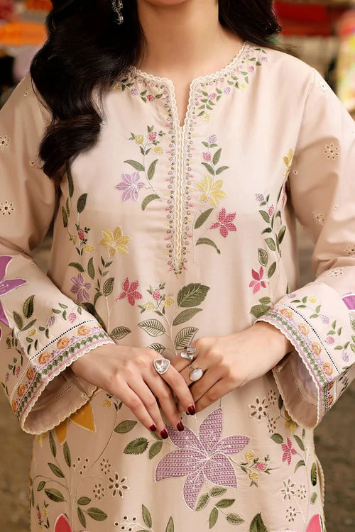 Aneelas - 3PC Luxury Lawn Embroidered Suit
