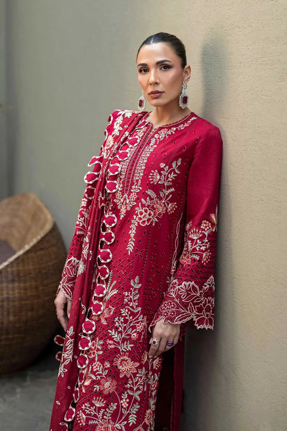 Akbar Aslam - 3PC Luxury Lawn Embroidered Suit