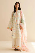 COCO BY Zarasha Jahan - 3PC Lawn Digital Printed Suit