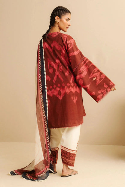 COCO BY Zarasha Jahan - 3PC Lawn Digital Printed Suit