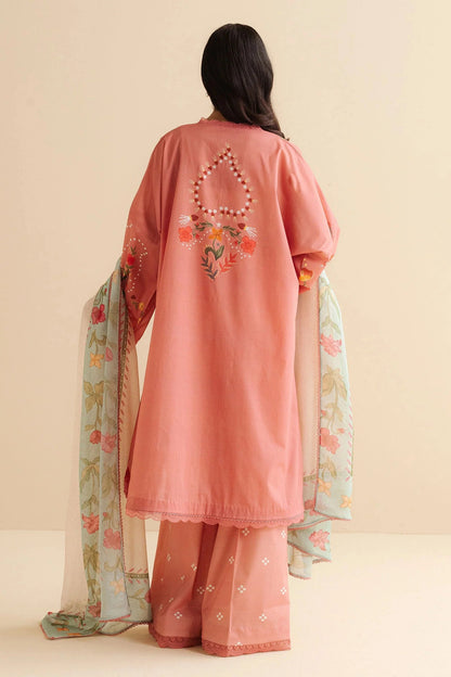 COCO BY Zarasha Jahan - 3PC Lawn Digital Printed Suit