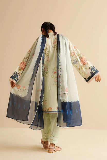 COCO BY Zarasha Jahan - 3PC Lawn Digital Printed Suit