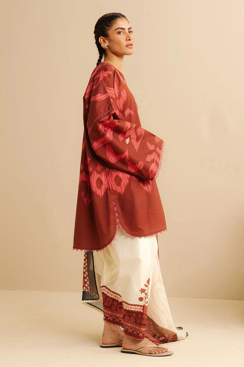COCO BY Zarasha Jahan - 3PC Lawn Digital Printed Suit