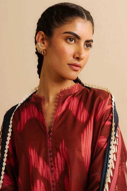 COCO BY Zarasha Jahan - 3PC Lawn Digital Printed Suit