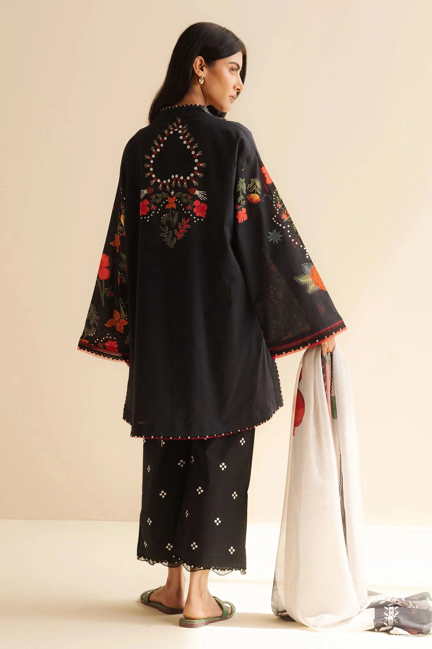 COCO BY Zarasha Jahan - 3PC Lawn Digital Printed Suit