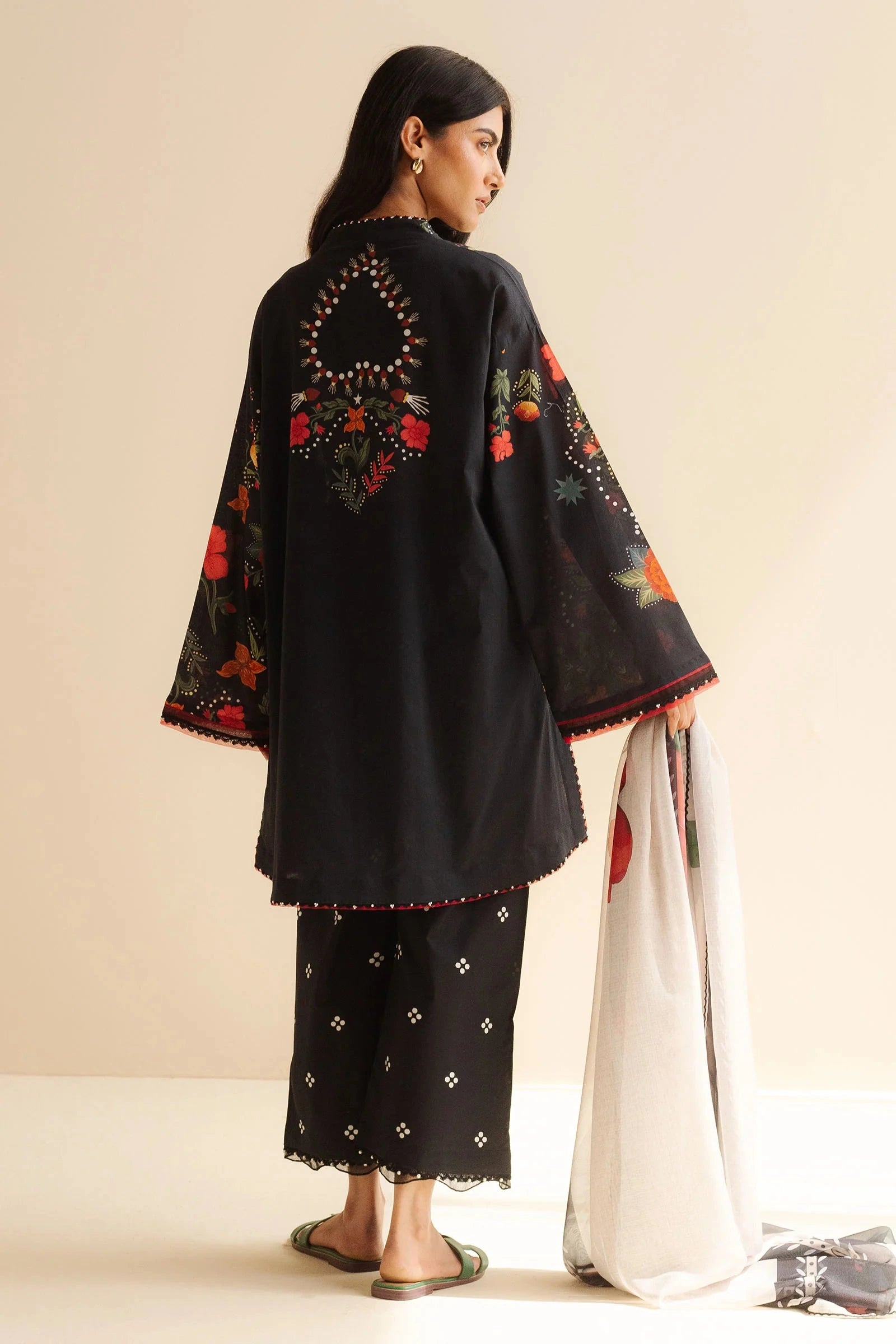 COCO BY Zarasha Jahan - 3PC Lawn Digital Printed Suit