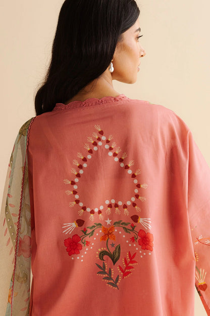 COCO BY Zarasha Jahan - 3PC Lawn Digital Printed Suit