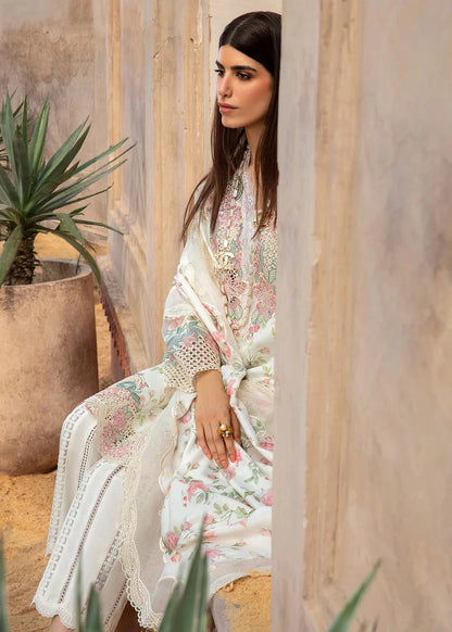 CRIMSON - 3PC Luxury Lawn Embroidered Suit
