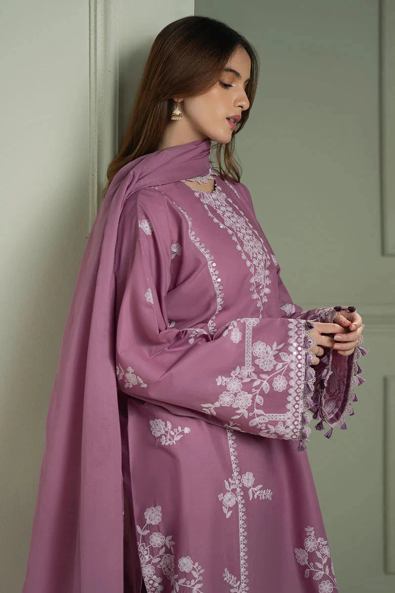 Cross Stitch - 3PC Luxury Lawn Embroidered Suit