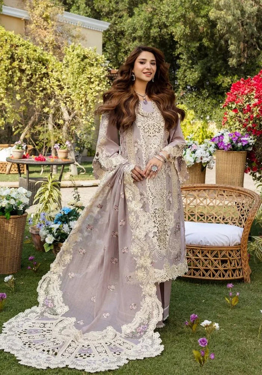 ELAF - 3PC Lawn Embroidered Suit