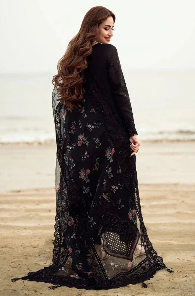 Nureh - 3PC Lawn Embroidered Suit