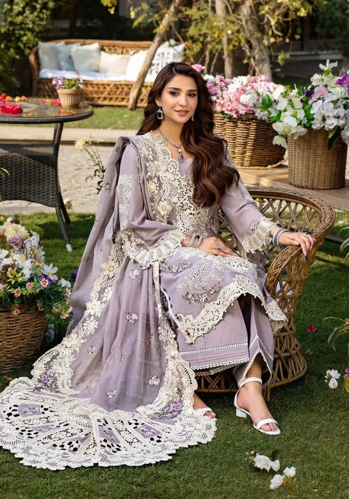 ELAF - 3PC Lawn Embroidered Suit
