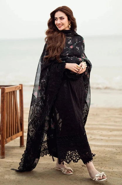 Nureh - 3PC Lawn Embroidered Suit
