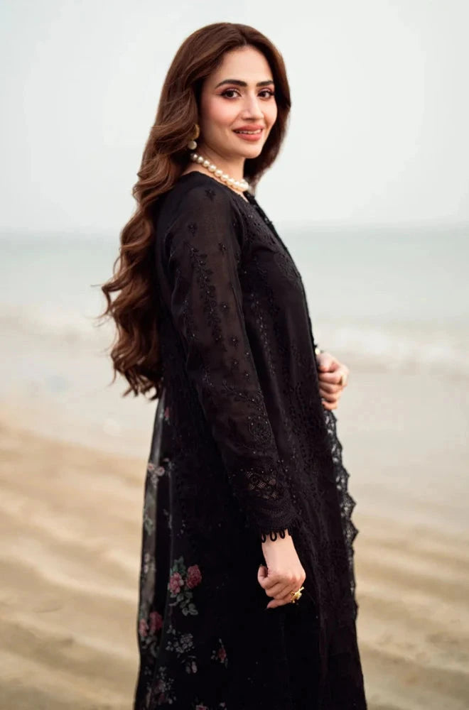Nureh - 3PC Lawn Embroidered Suit
