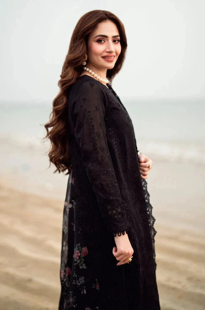 Nureh - 3PC Lawn Embroidered Suit