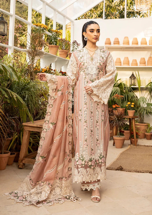 ELAF - 3PC Luxury Lawn Embroidered Suit