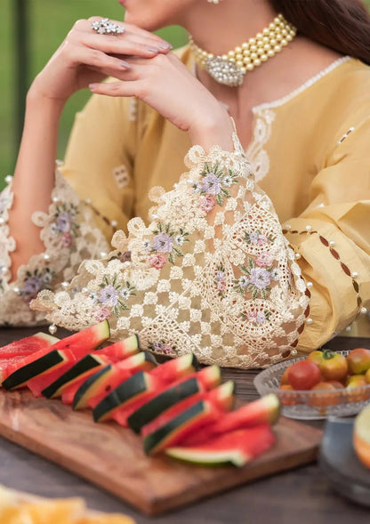 ELAF- 3PC Luxury Lawn Embroidered Suit