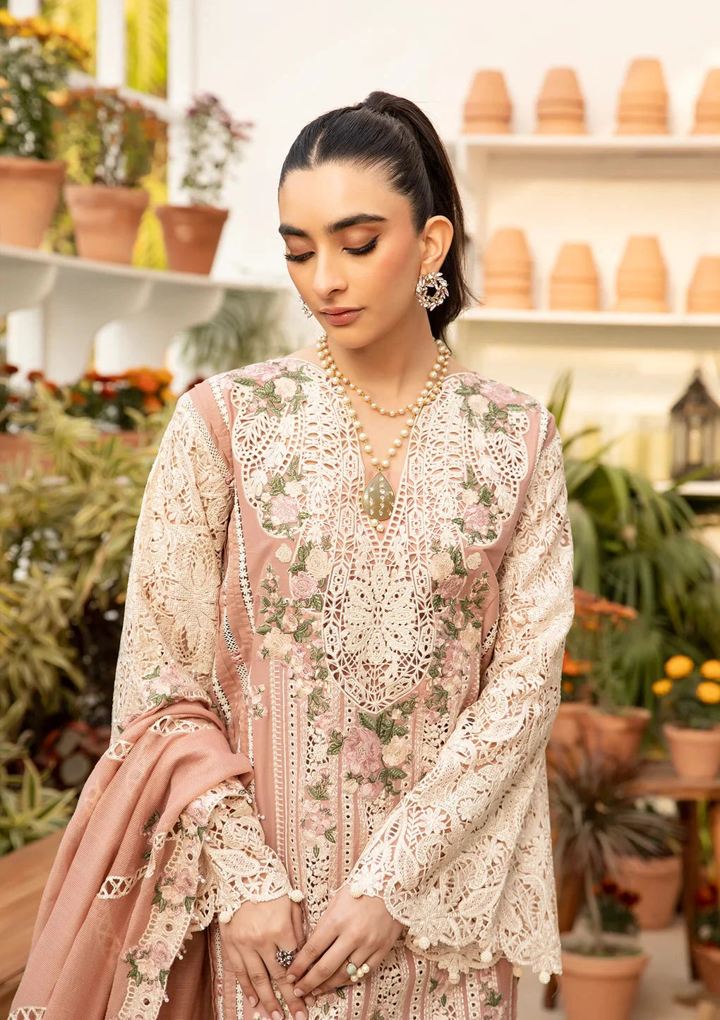 ELAF - 3PC Luxury Lawn Embroidered Suit