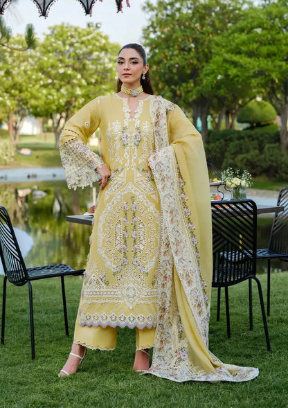 ELAF- 3PC Luxury Lawn Embroidered Suit