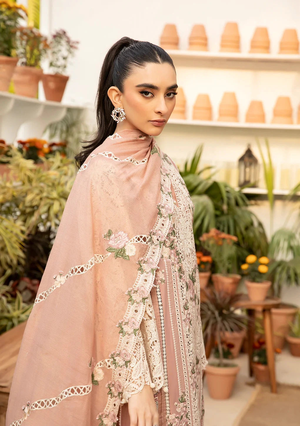 ELAF - 3PC Luxury Lawn Embroidered Suit