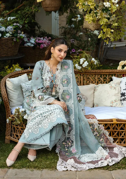 ELAF - 3PC Luxury Lawn Embroidered Suit