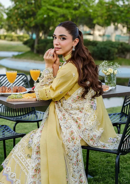 ELAF- 3PC Luxury Lawn Embroidered Suit