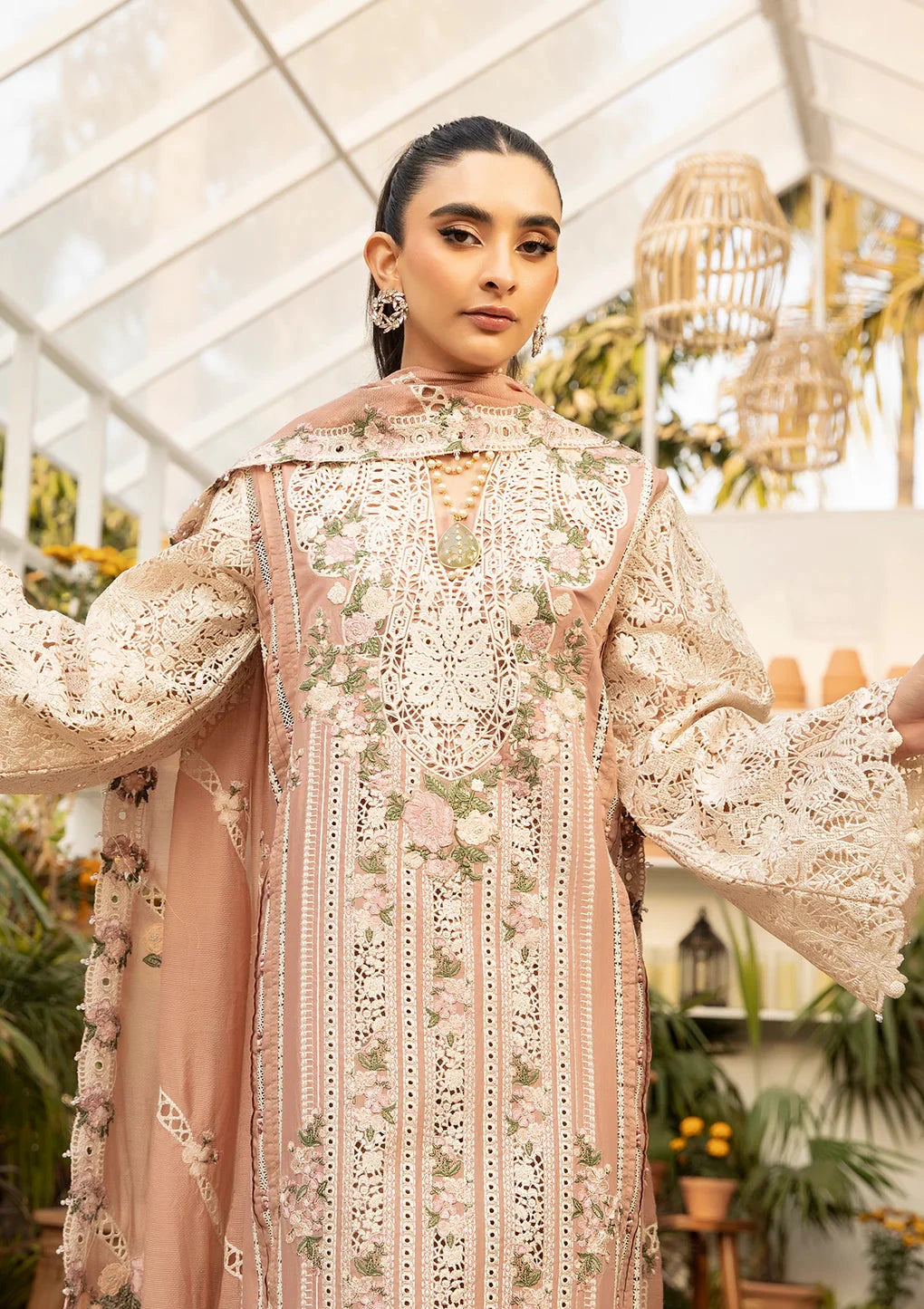 ELAF - 3PC Luxury Lawn Embroidered Suit