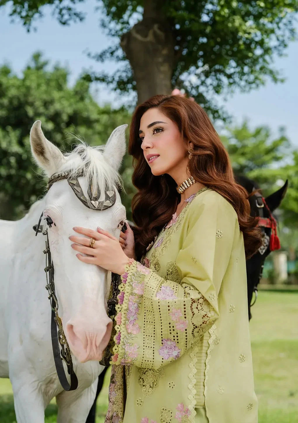 ELAF - 3PC Luxury Lawn Embroidered Suit