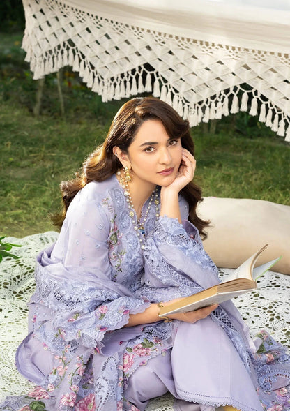 ELAF - 3PC Luxury Lawn Embroidered Suit