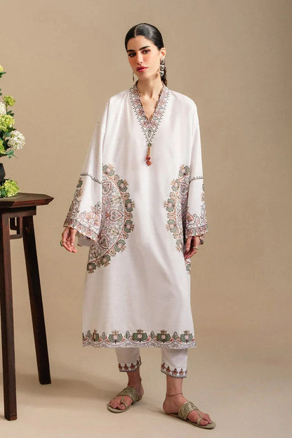 ELAN - 2PC Luxury Lawn Embroidered Suit