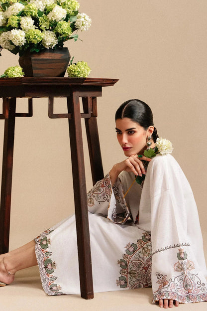 ELAN - 2PC Luxury Lawn Embroidered Suit
