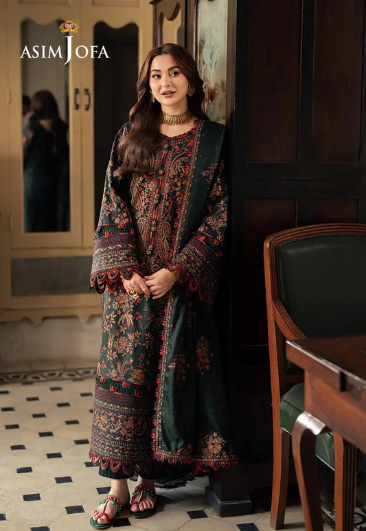 ASIM JOFA - 3PC Lawn Embroidered Suit