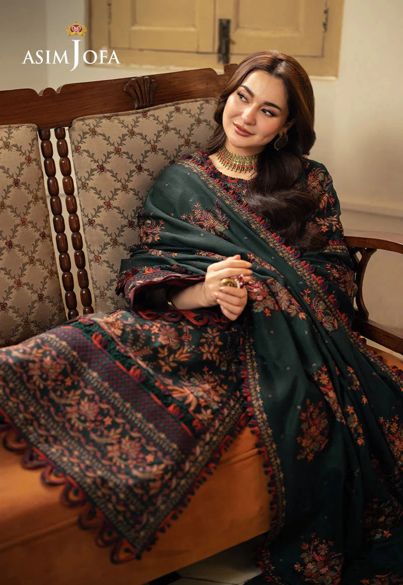 ASIM JOFA - 3PC Lawn Embroidered Suit