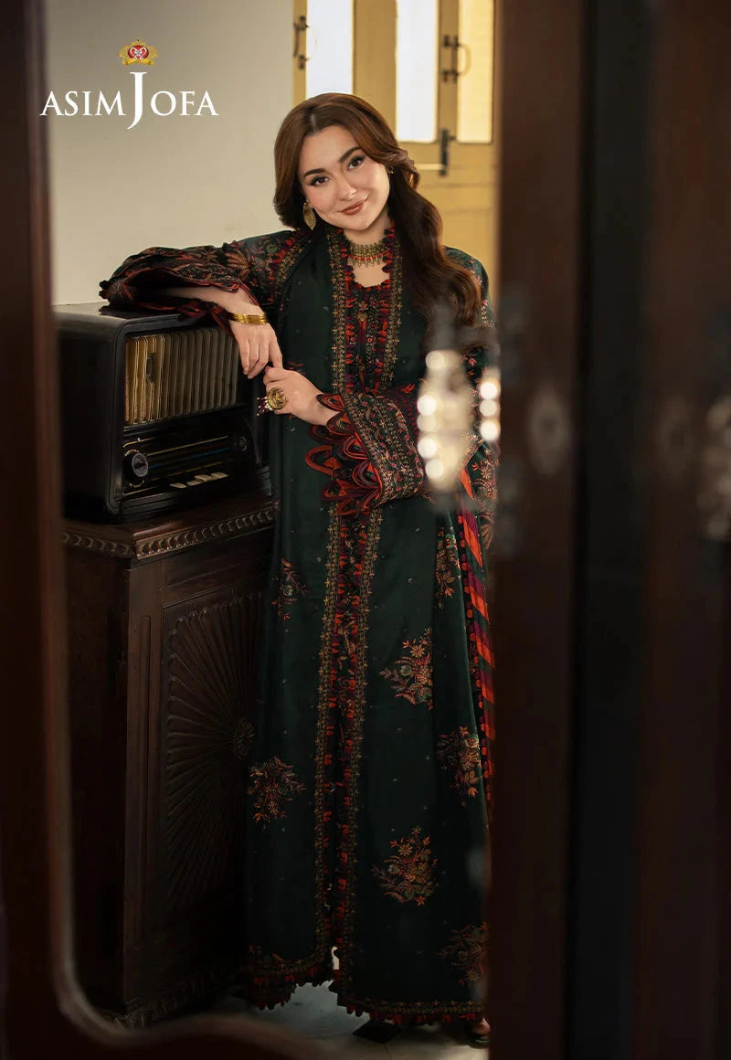 ASIM JOFA - 3PC Lawn Embroidered Suit