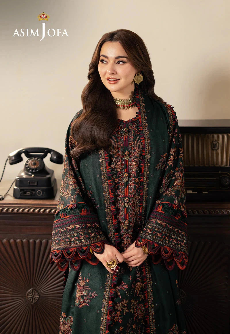 ASIM JOFA - 3PC Lawn Embroidered Suit
