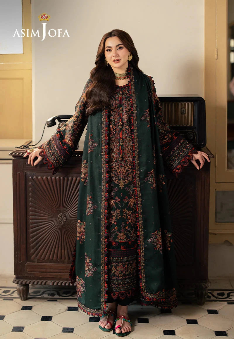 ASIM JOFA - 3PC Lawn Embroidered Suit