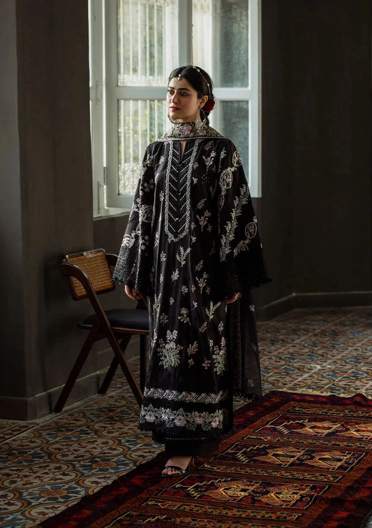 KAHF - 3PC Luxury Lawn Embroidered Suit