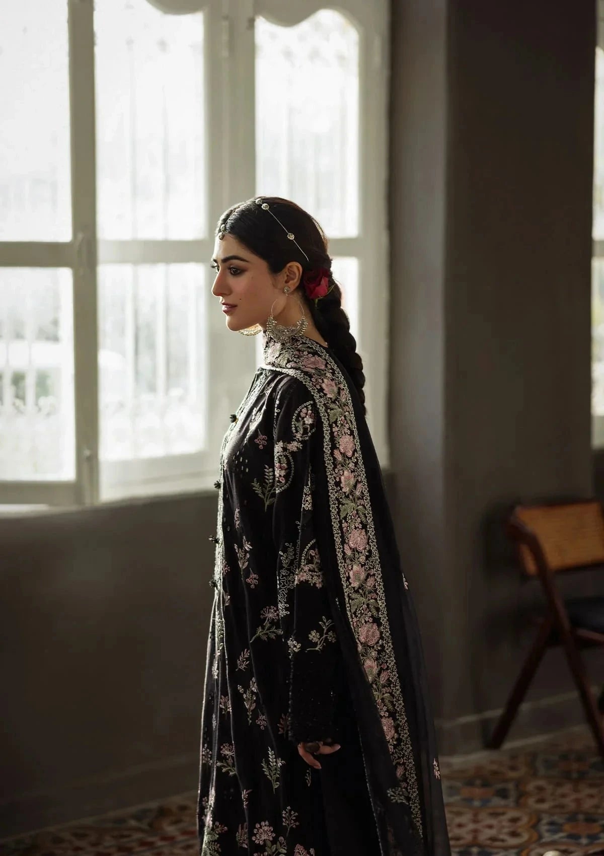 KAHF - 3PC Luxury Lawn Embroidered Suit