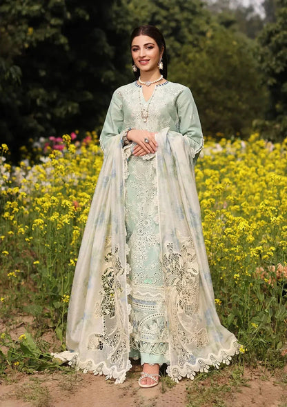 KAHF - 3PC Luxury Lawn Embroidered Suit