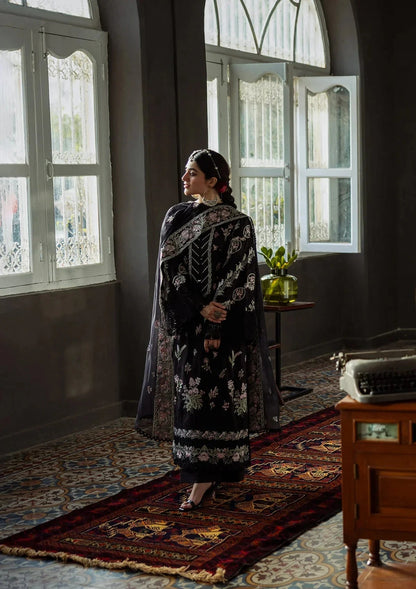 KAHF - 3PC Luxury Lawn Embroidered Suit