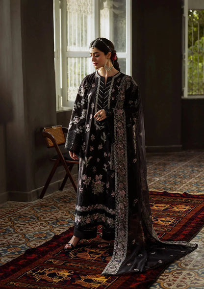 KAHF - 3PC Luxury Lawn Embroidered Suit