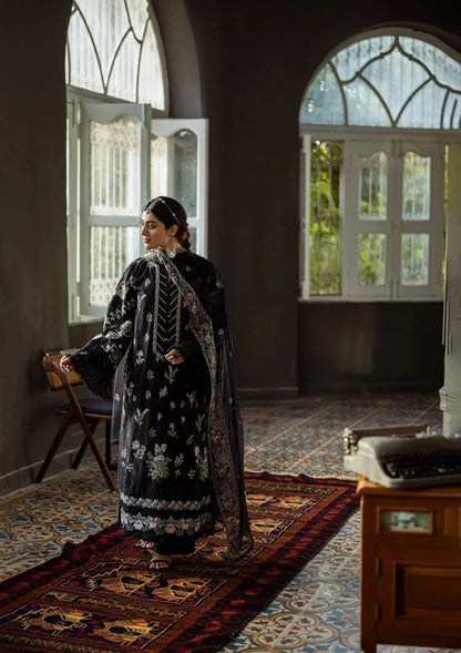 KAHF - 3PC Luxury Lawn Embroidered Suit
