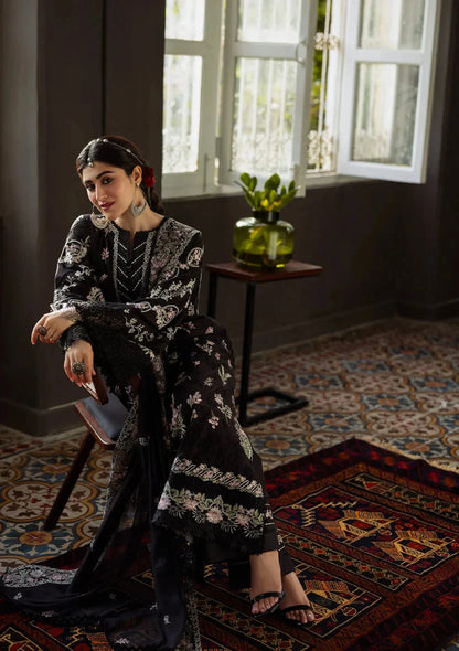 KAHF - 3PC Luxury Lawn Embroidered Suit