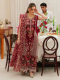 MAHNUR - 3PC Luxury Lawn Embroidered Suit