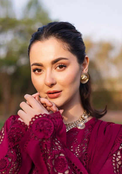 Zara Shajahan - 3PC Luxury Lawn Embroidered Suit