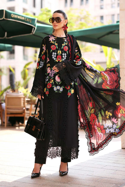 Maria.B - 3PC Luxury Lawn Embroidered Suit