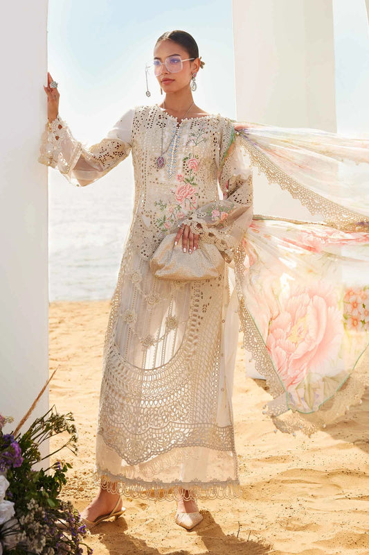 Maria.B - 3PC Luxury Lawn Embroidered Suit